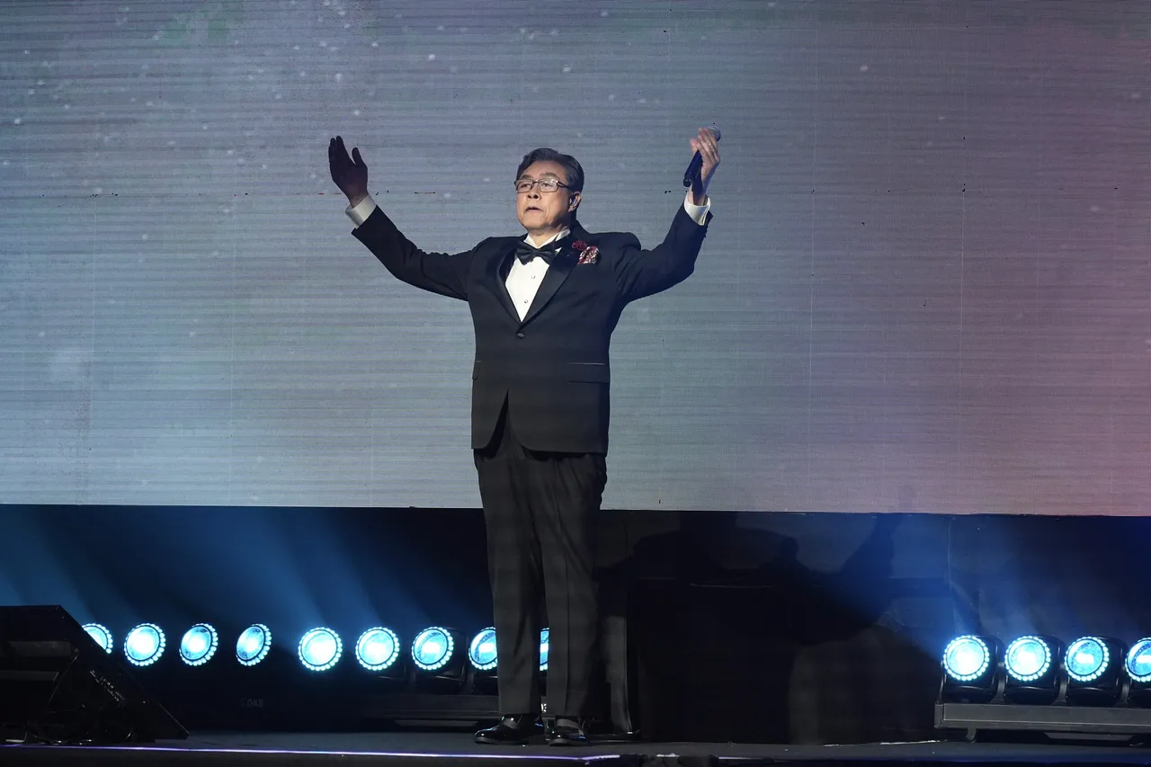 楊烈宏亮嗓音依舊。彭欣偉攝