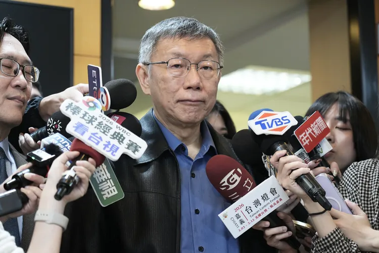 民眾黨前黨主席柯文哲受訪。資料照