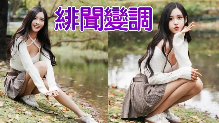 梁為超被爆料承租豪宅作為愛巢，每月支付20萬元生活費，包養身材火辣的寫真網紅許玲玲。翻攝許玲玲臉書