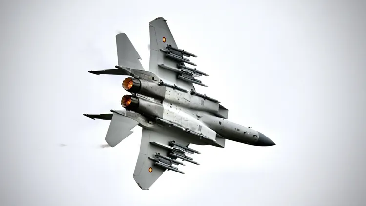 卡達F-15戰機首度參與空戰任務。翻攝x@RealAirPower1