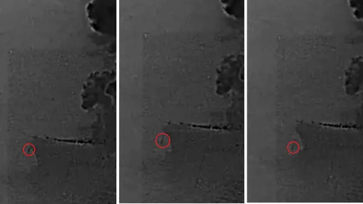 震撼影片！美軍無情炸毀伊朗母艦　疑跳船逃命畫面曝