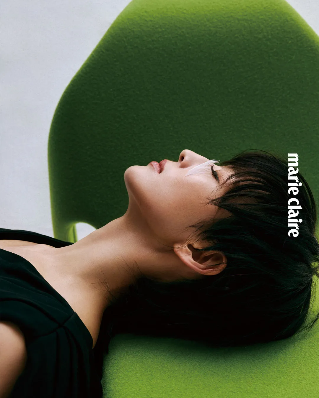 張鈞甯拍攝《Marie Claire美麗佳人》封面。《Marie Claire美麗佳人》國際中文版提供