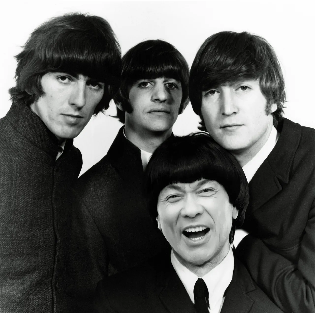 豬哥亮「招牌馬桶蓋頭」髮型靈感來自英國傳奇搖滾樂團「披頭四」。高雄流行音樂中心提供