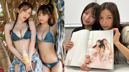 混血姊妹「看泳裝照就崩潰」堅定不再出寫真　5年後推新作快來買