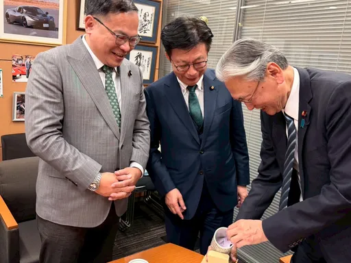 郭國文、王義川訪日交流產業鏈互補！期待「半導體國會對談」