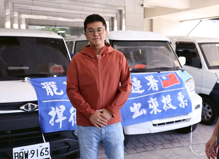 罷免吳沛憶領銜人李孝亮，正爭取國民黨議員初選提名。彭欣偉攝