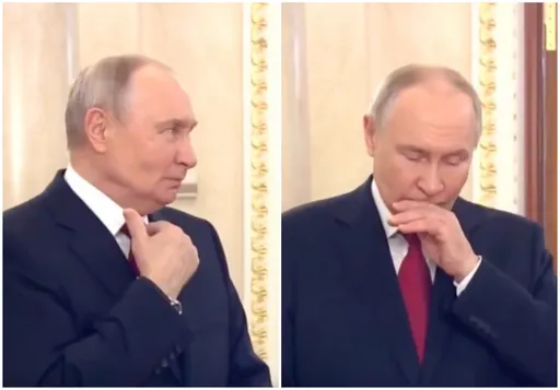 普丁錄影中途咳嗽喘氣　未剪輯畫面遭克宮火速刪除