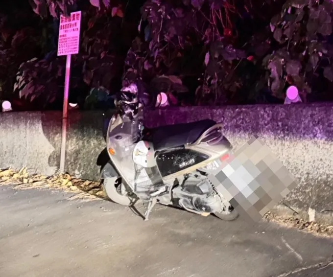 邱氏父子機車。翻攝畫面