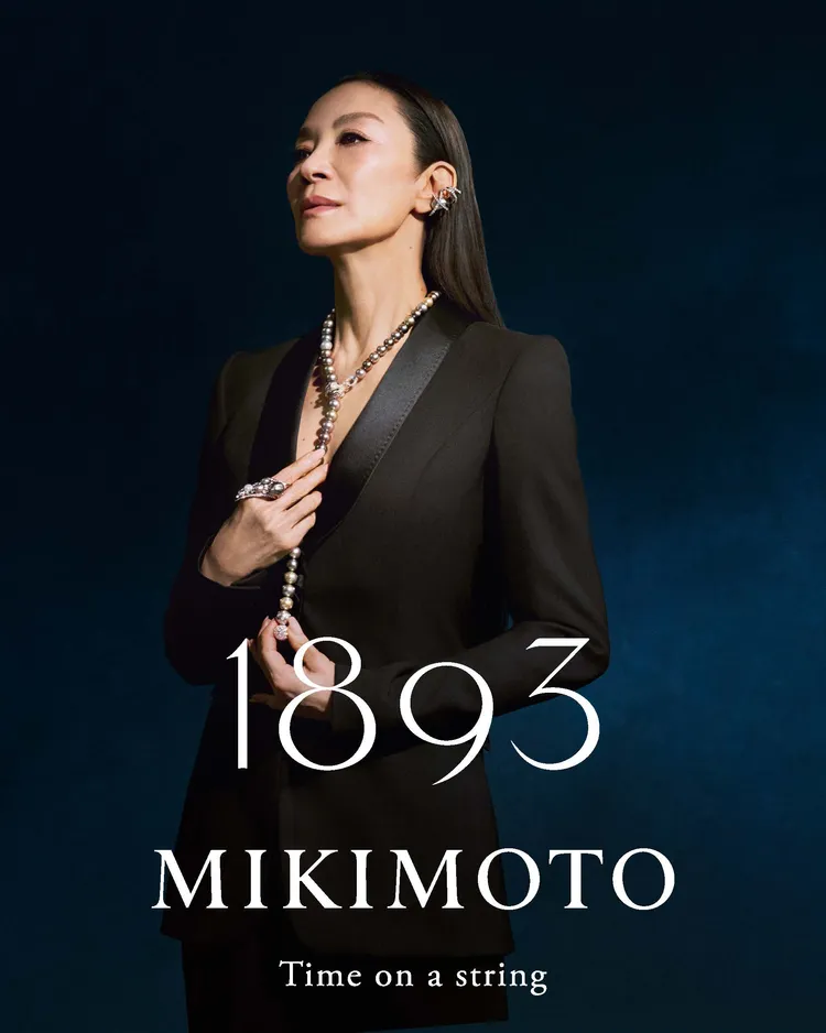 奧斯卡影后楊紫瓊演繹MIKIMOTO全新形象。品牌提供