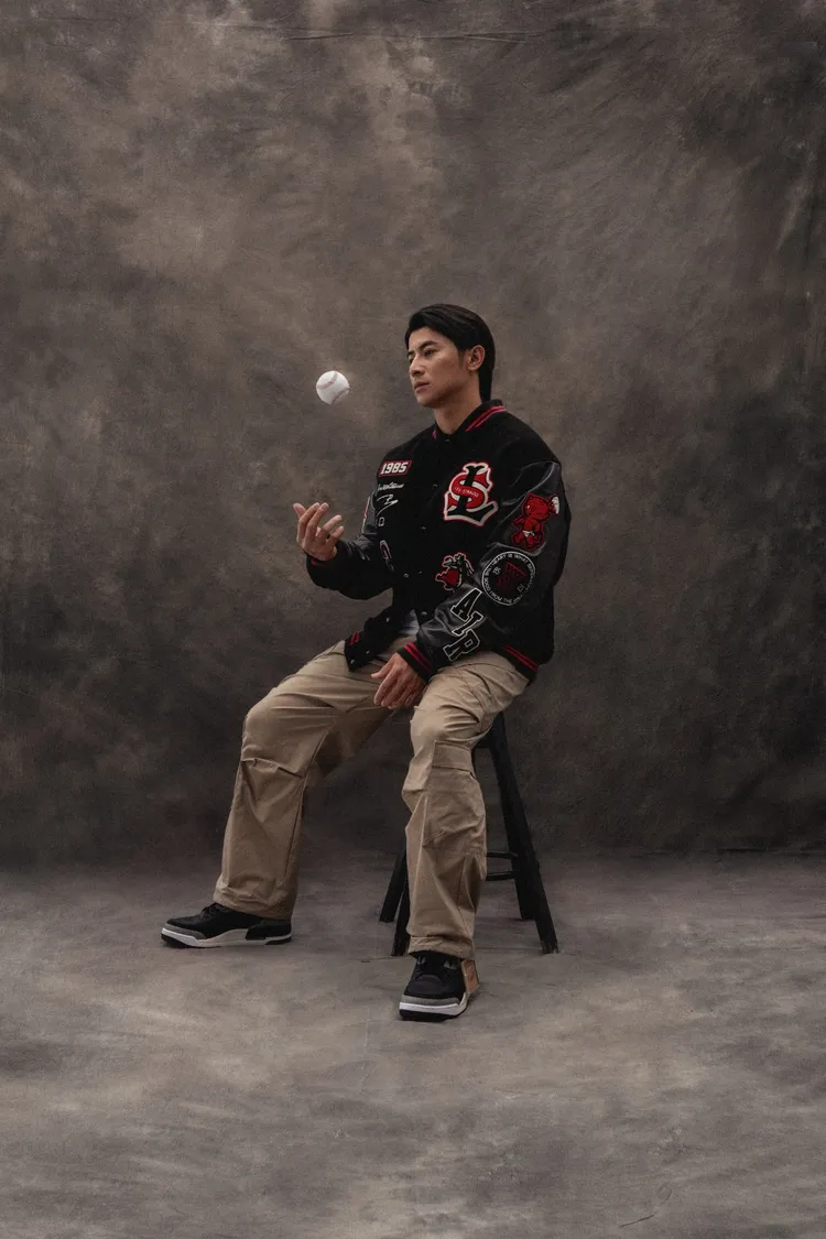 陳傑憲日前率領中華隊出發WBC。品牌提供