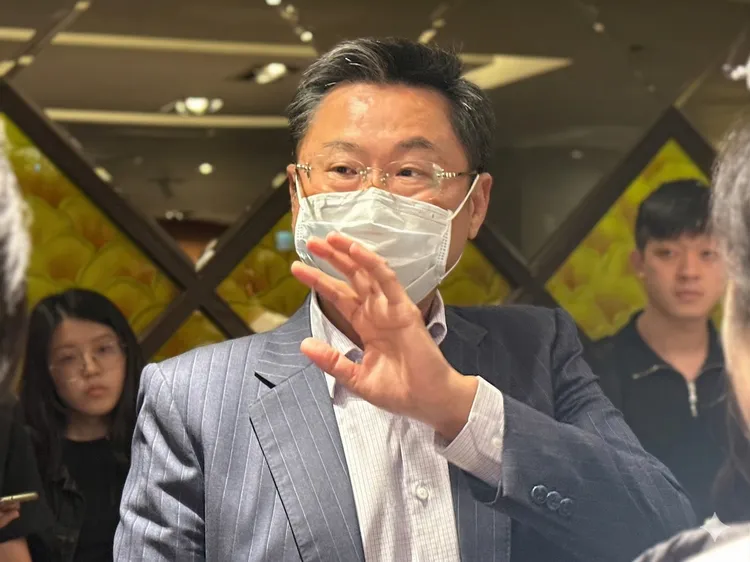 旺矽董事長葛長林。呂承哲攝