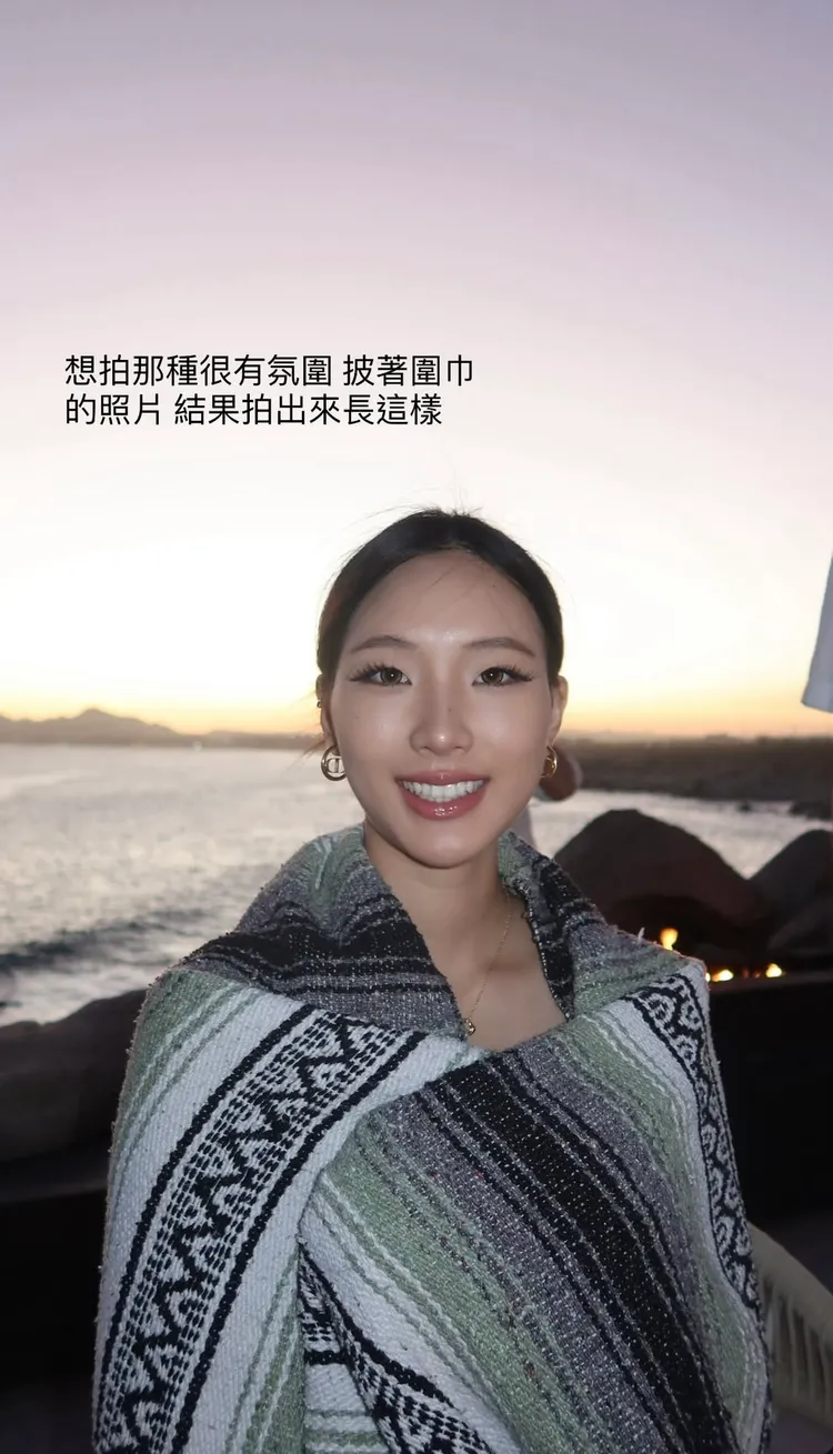 Elly大方分享自己的搞笑網美照。翻攝Elly IG