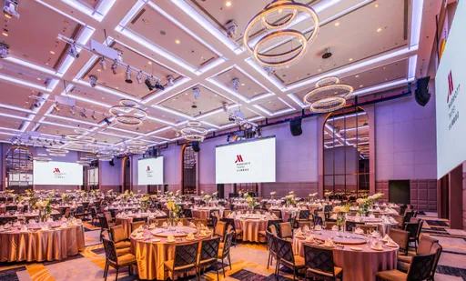 台北萬豪千萬升級全台唯一滑動式LED設備　搶攻婚宴與企業會議市場