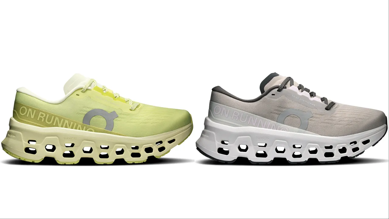 On昂跑Cloudmonster 3，各6280元。品牌提供