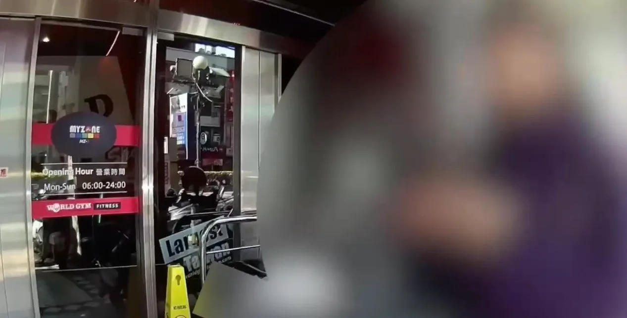 林姓女子開啟追蹤功能，1個多月後發現信號又出現在健身房附近。民眾提供