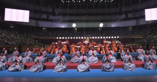 佛經應援曲？佛光山唸疏文「為中華隊祈福」 感動全場！網笑：這發功太強