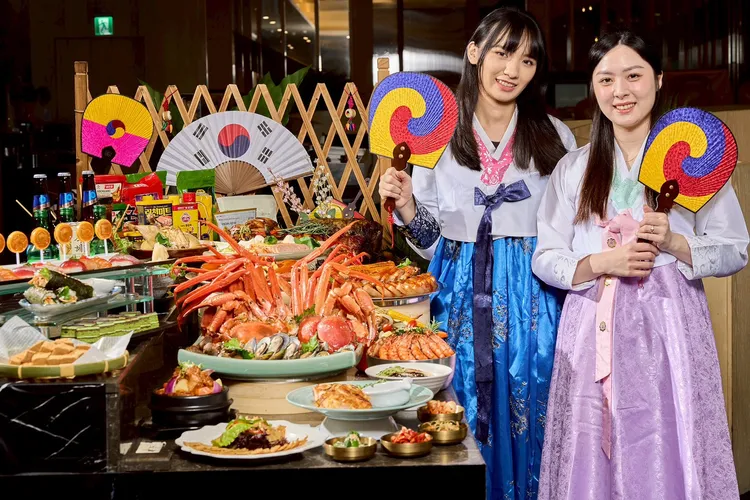 淡水福容韓國美食節。業者提供