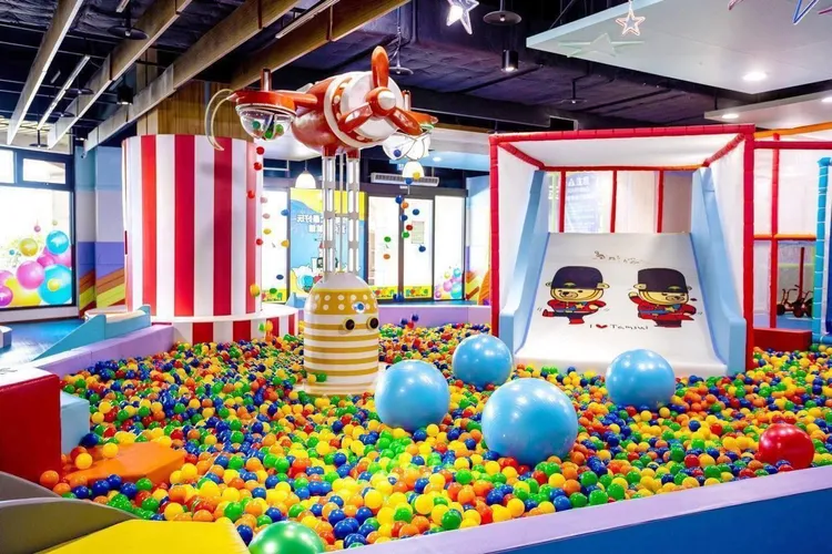 淡水福容POPA親子體能館。業者提供