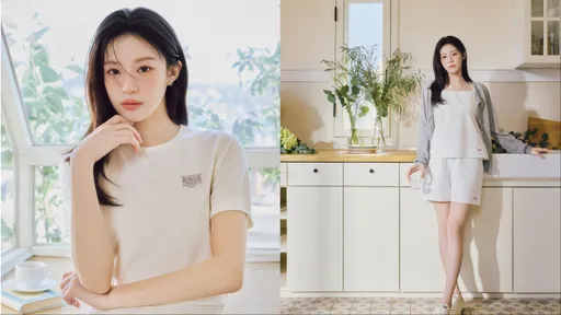 高允貞來幫大家淨化眼球了～　M+FG夏裝上身當清新鄰家女孩