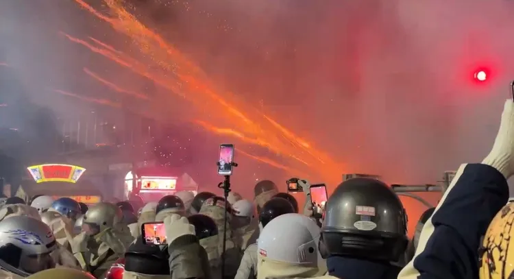 今年多了不少外國臉孔。讀者提供