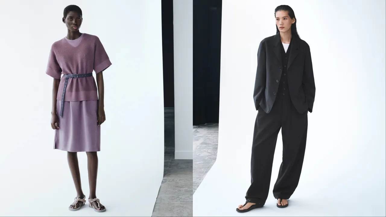 Uniqlo U 2026春夏女裝系列主打層次疊穿。品牌提供