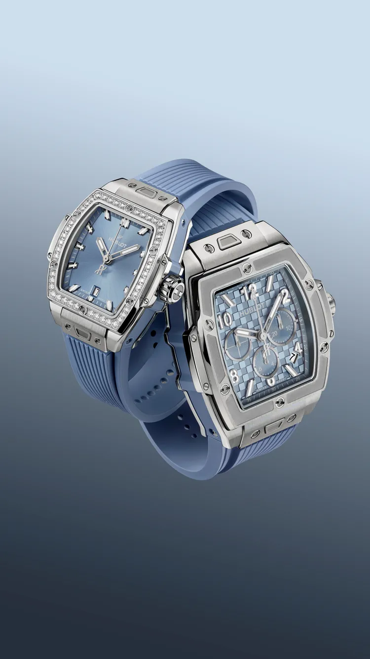 宇舶錶（HUBLOT）推出全新「潮蒼藍」系列Spirit of BigBang腕錶。品牌提供