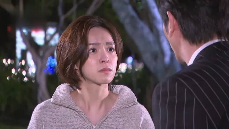 賴郁庭戲裡決定收回感情。三立提供