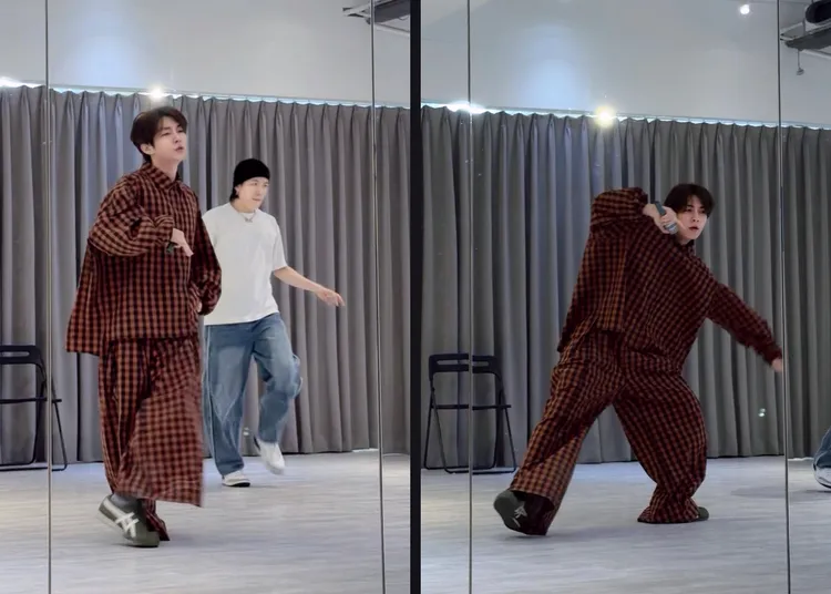 炎亞綸為高流演唱會練舞。晴空鳥提供