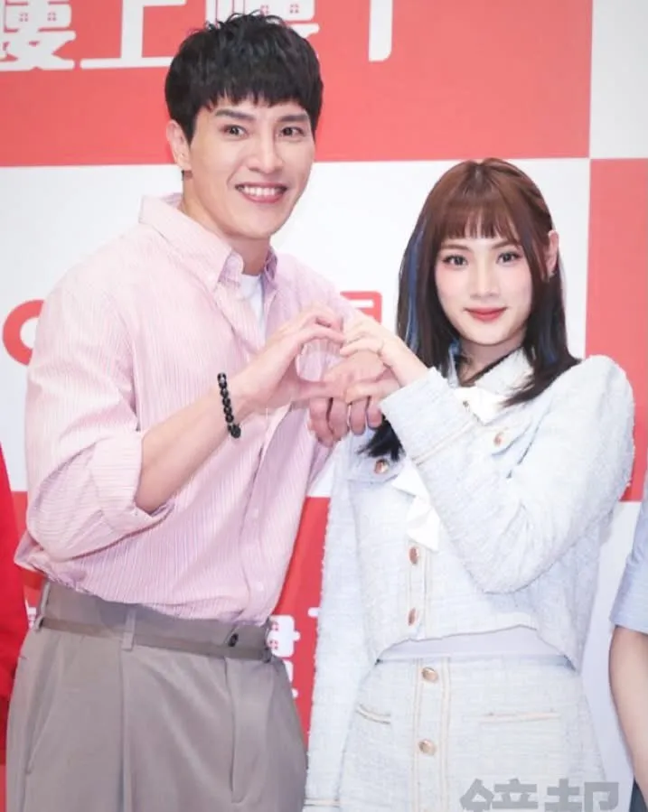 林宜禾和龍語申有感情戲。翻攝自林宜禾臉書