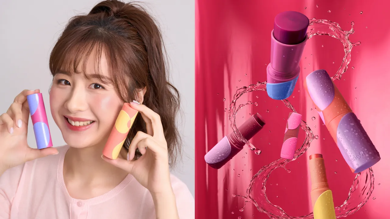 Benefit果汁冰透腮紅棒，各1360元。品牌提供