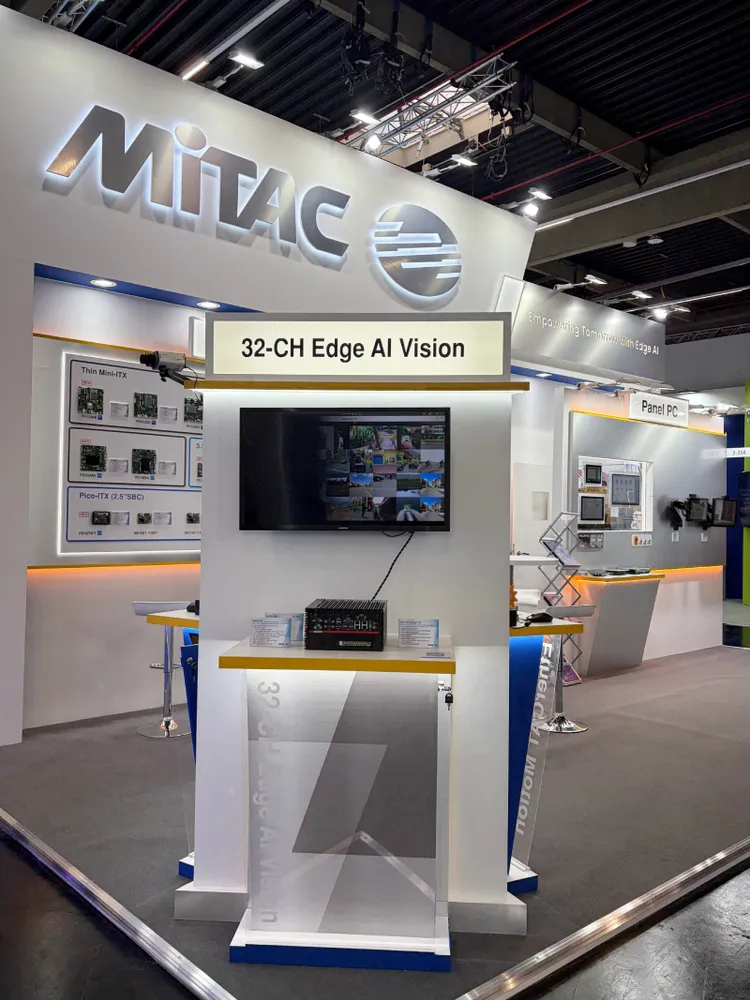 神達數位推出32路邊緣AI視覺解決方案。公司提供