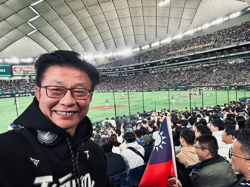 卓榮泰低調現身東京巨蛋「斷交54年後首例」！綠委曝內幕