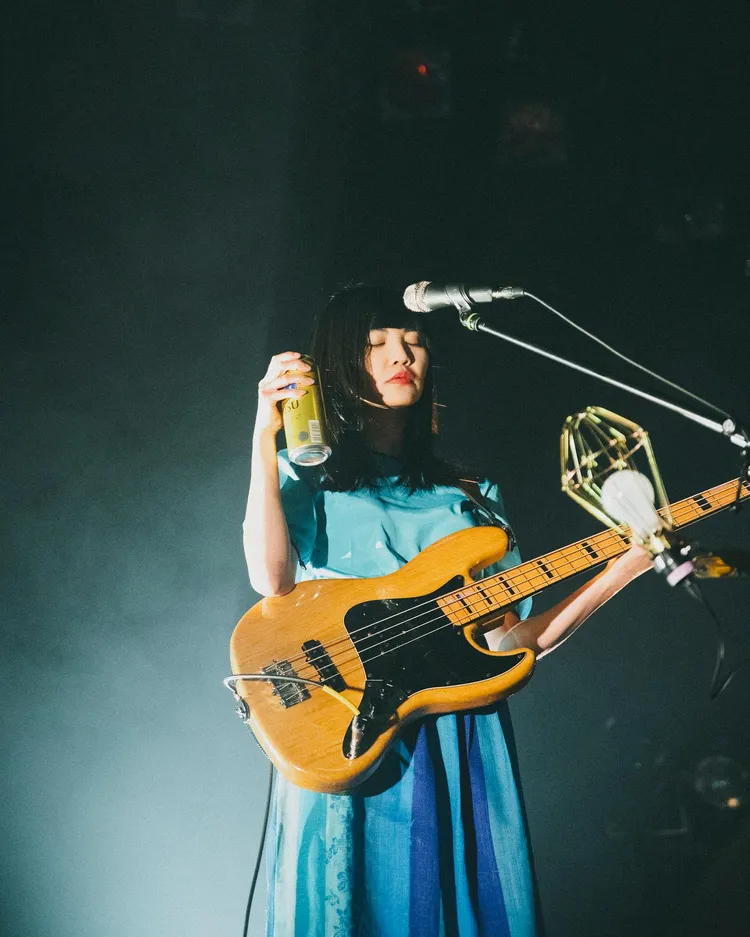 凱婷常會在演出中來一罐。大象體操提供