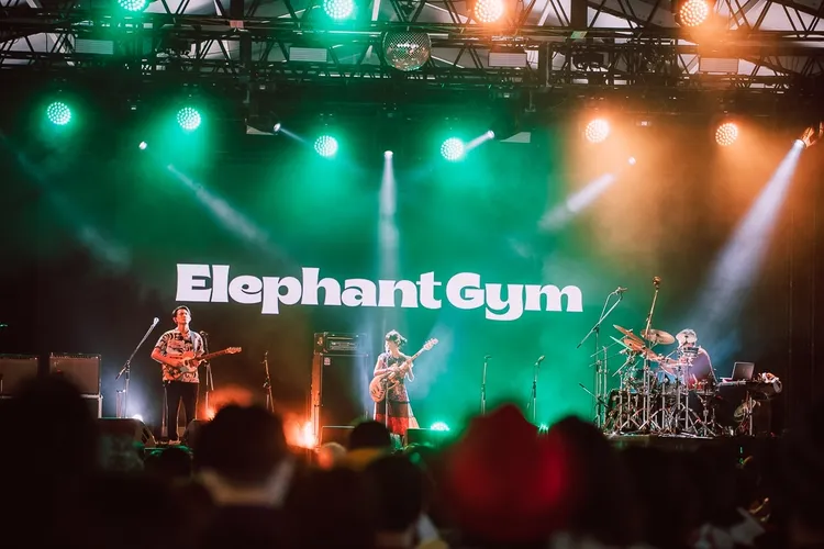 大象體操2022年受邀在日本Fuji rock音樂節演出。大象體操提供