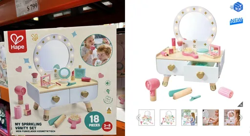 799元玩具化妝台被搶光　轉售喊價1100元！好市多回應了