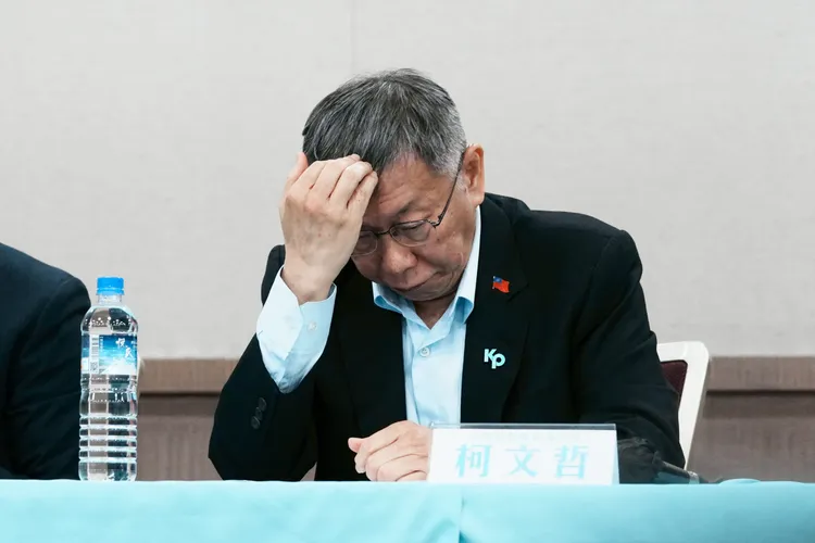 柯文哲涉貪重判17年，不僅政治生命幾近終結，恐怕讓民眾黨支持者流失。彭欣偉攝