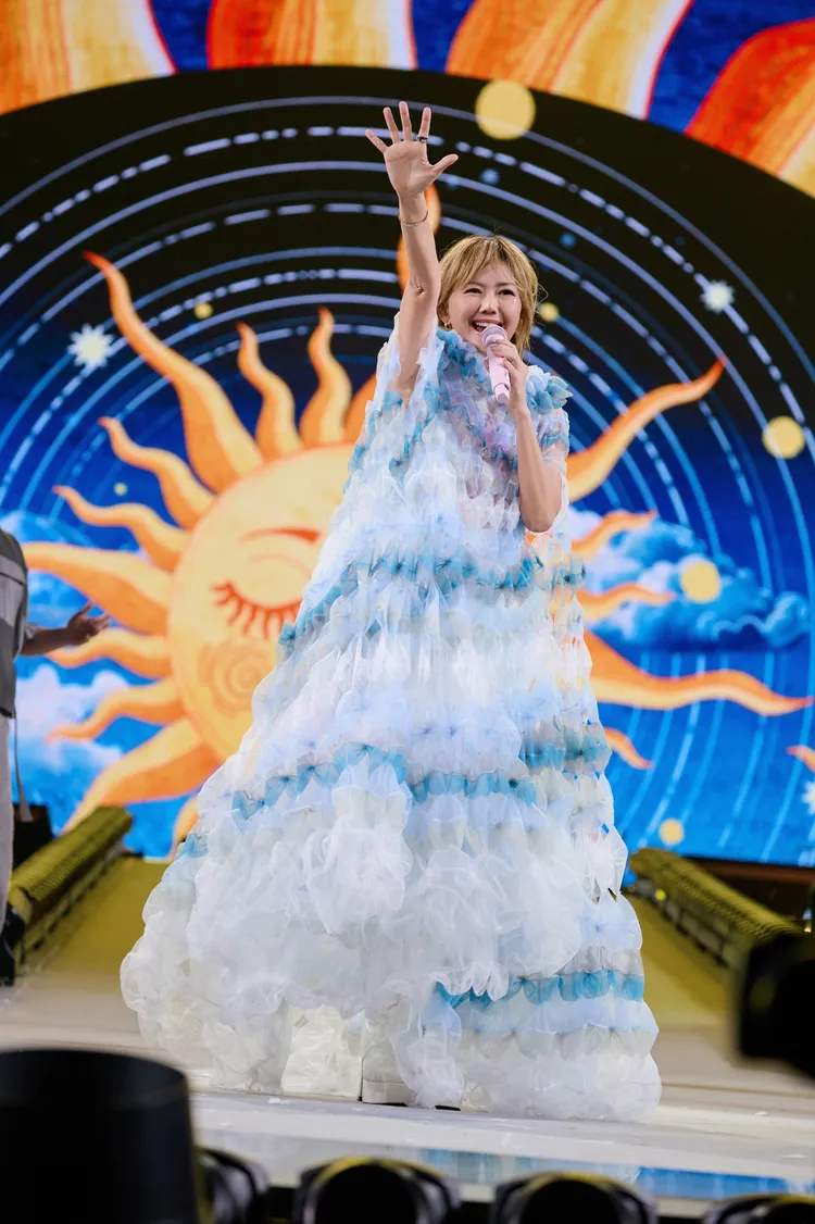 孫燕姿經典歌曲掀起全場大合唱。Make Music提供