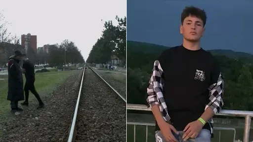 沒發現火車來了　18歲體育生「戴耳機過鐵軌」被當場撞死