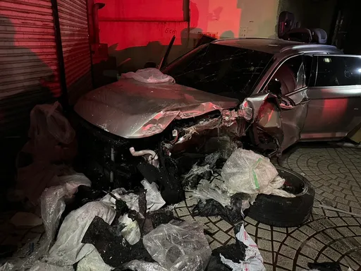 撞進「台版藍可兒」大樓波及10車　彰化男酒駕釀禍移送法辦