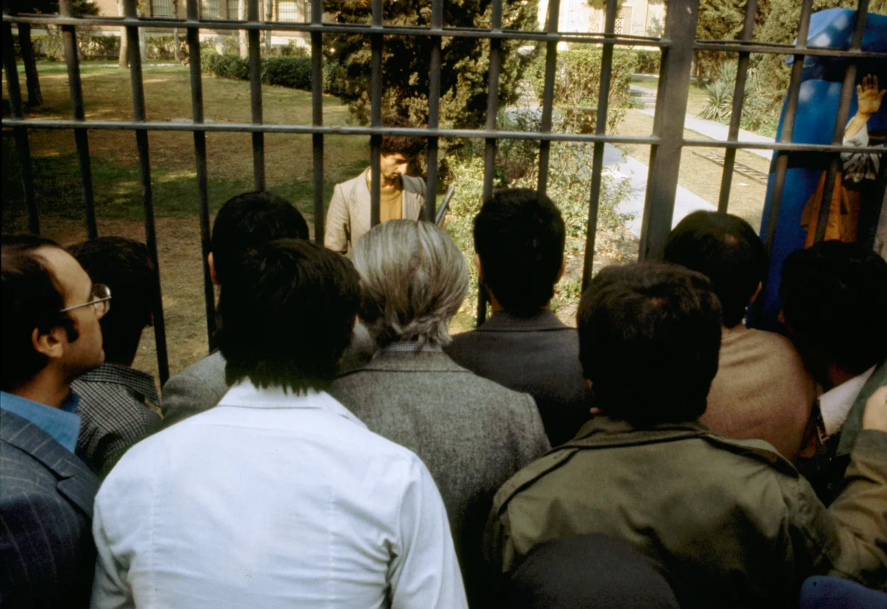 爆發人質危機的德黑蘭美國大使館。美聯社