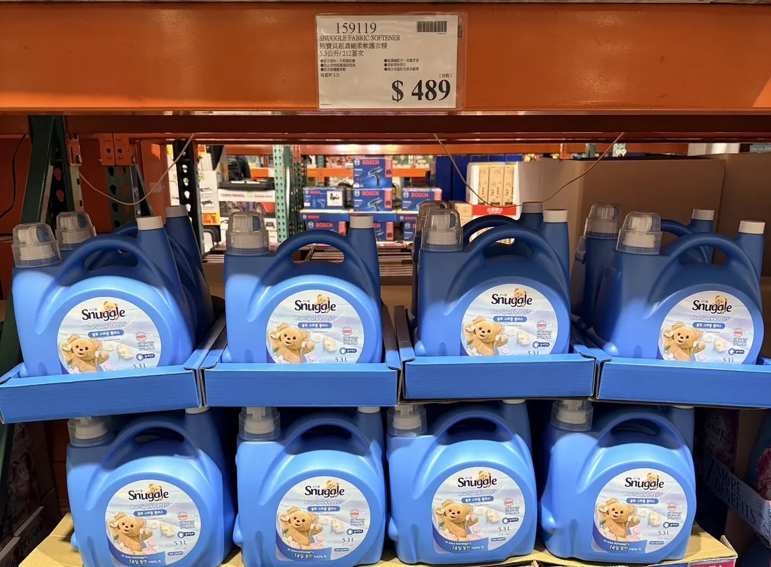 韓國網友超愛的「Sunggle超濃縮柔軟護衣精」近日也在好市多亮麗登場。
