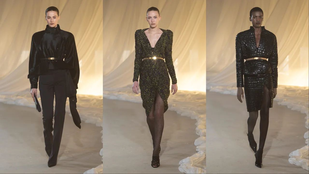 BALMAIN 2026秋冬系列。品牌提供