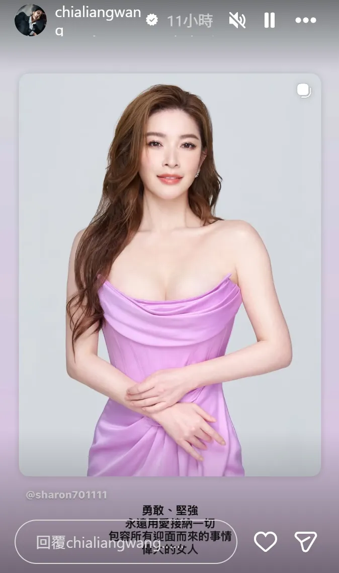 王家梁大讚許維恩是偉大的女人。翻攝王家梁IG