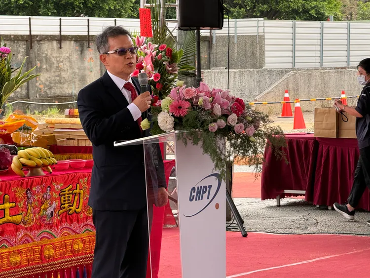 中華精測董事長洪維國。呂承哲攝