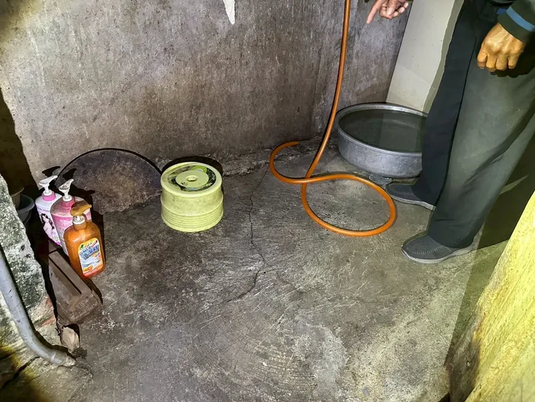 吳男已經6度殺狗被逮，依然罰不怕，繼續宰殺無辜狗兒。讀者提供