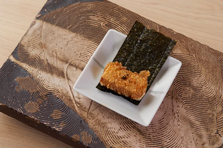 磯香・海苔捲魚板。業者提供