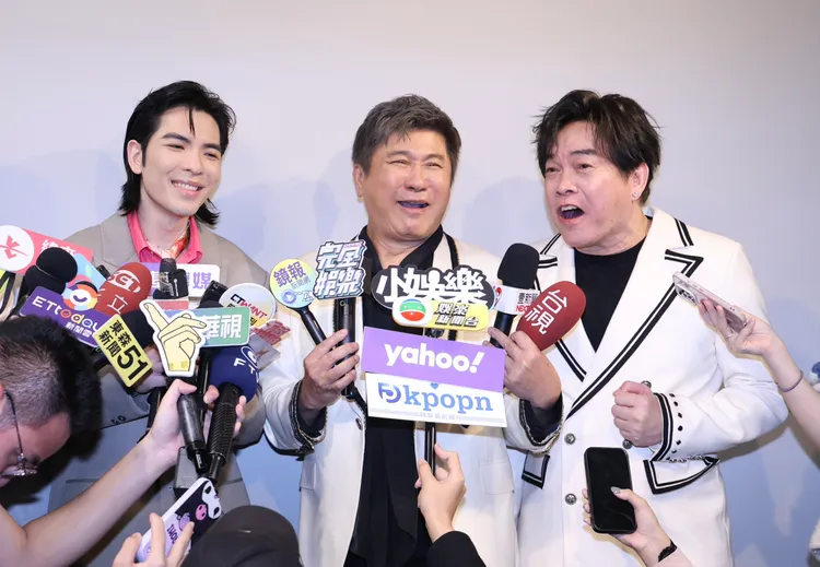 胡瓜率主持群報恩，肖想幫老蕭大巨蛋演唱會串場。莊宗達攝