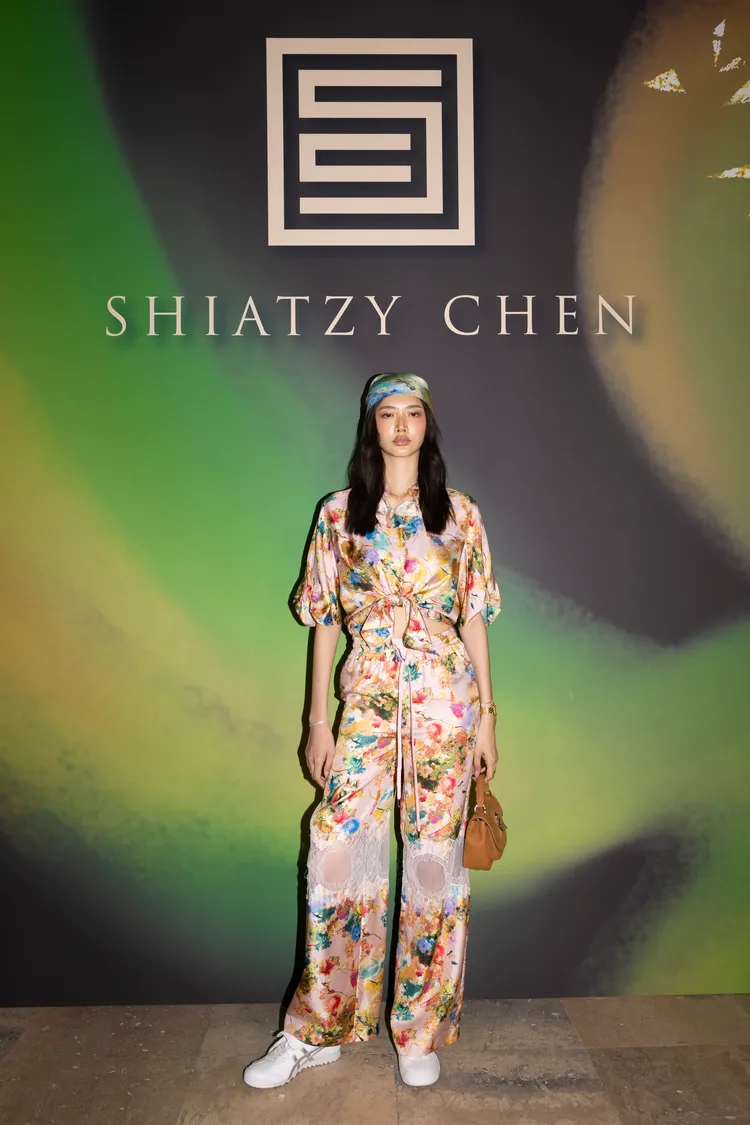 超模吳宜樺。品牌提供