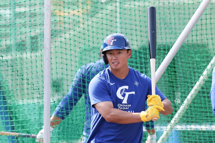 鄭宗哲可打第9棒。 中央社