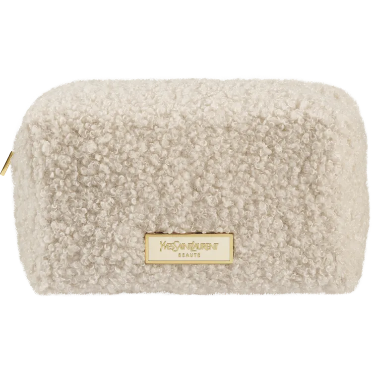 買贈毛絨美妝包。品牌提供